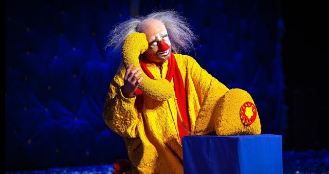 Снежное шоу Полунина в Москве